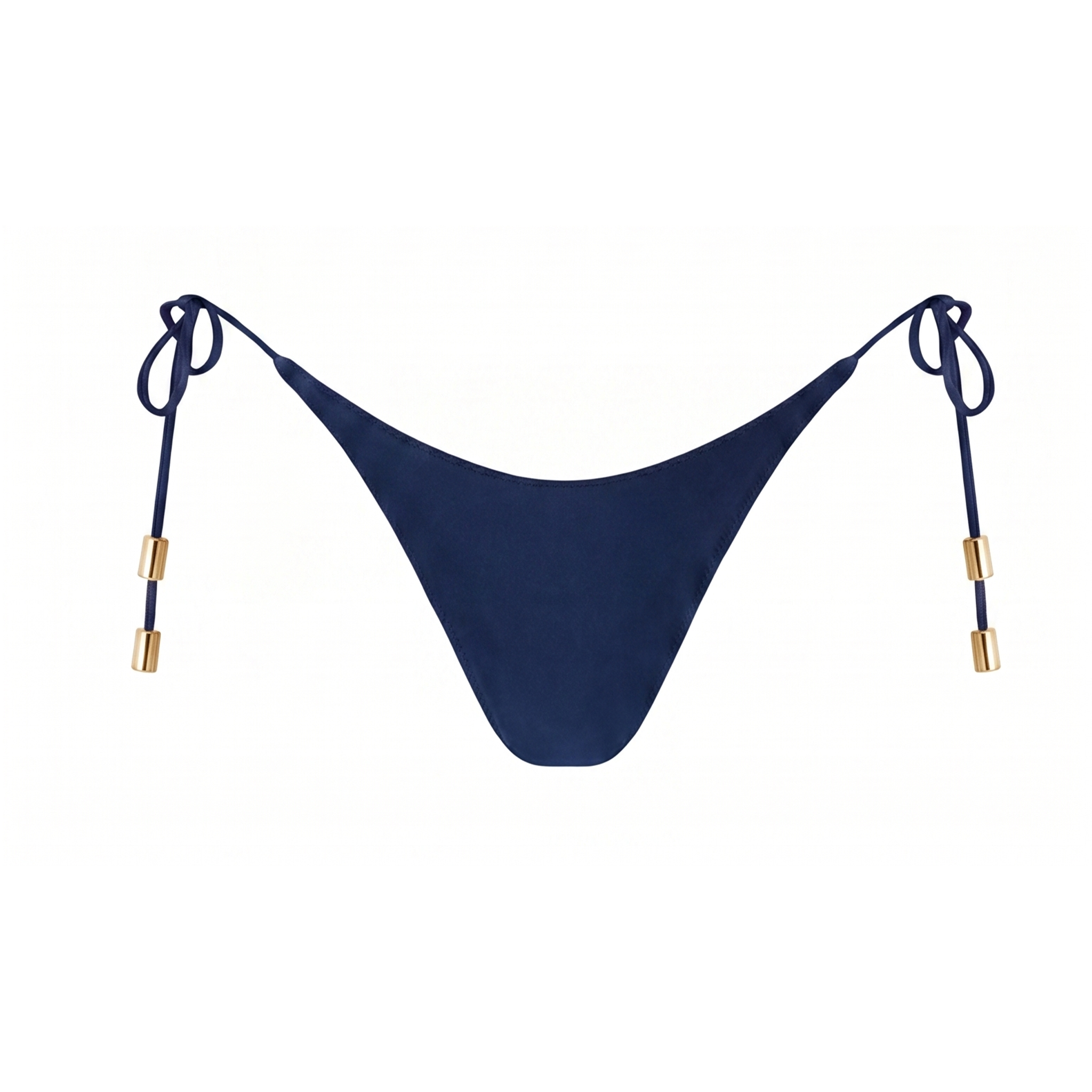 Rose Sculpt Tie-Side Bottom - Midnight Blue