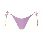 Rose Sculpt Tie-Side Bottom - Amethyst