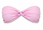 Aura Twist Bandeau Top - Blush Pink